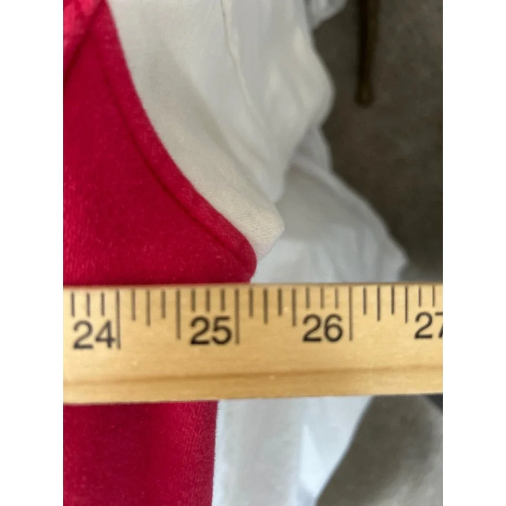 Colosseum Athletics Ohio State Buckeyes Letterman Jacket XL Red Cream Full‎ Zip